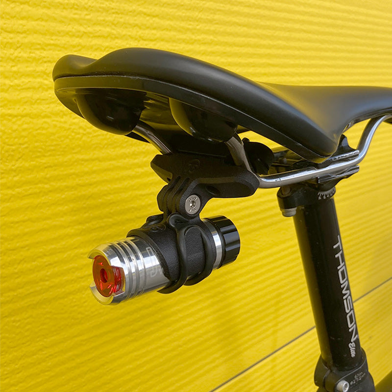 Gopro mount hot sale bike light